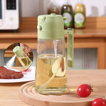 2 in 1 Oil Sprayer Dispenser