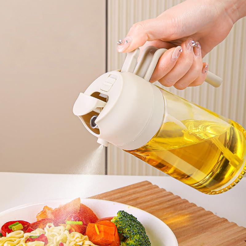 2 in 1 Oil Sprayer Dispenser