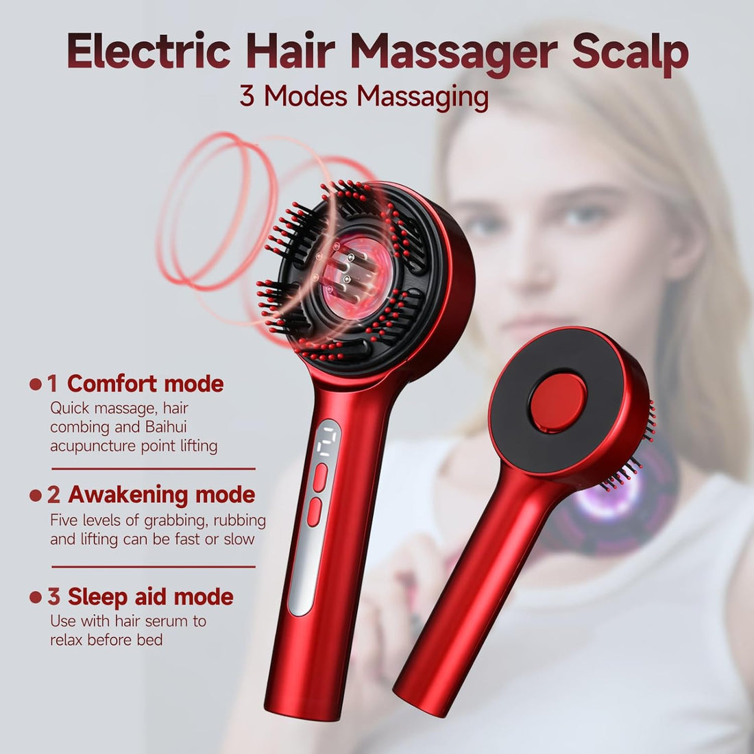 Scalp Massager Pro™ 3-in-1 Hair Growth Device